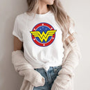 Instinct Blue – Camiseta Mujer Wonder Woman | Estampado Casual