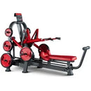 Equipo de fuerza de gimnasio para empujar el pecho y entrenamiento de espalda alta y dispositivo de postura tumbada, flexión de piernas multifuncional comercial