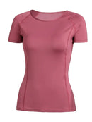 Instinct Blue – Camiseta Yoga Mujer | Fitness y Running | Transpirable