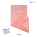 Toalla de Secado Rápido para Fitness, 42*95cm, Microfibra, Gimnasio, Yoga, Entrenamiento, Natación, Tenis, Playa, Jogging, Antideslizante, Deportiva, Absorbente de Sudor