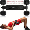 Cinturón de Peso Ajustable, para Entrenamientos en Casa, Entrenamiento con Mancuernas y Moldeamiento de Cadera, Equipo de Fitness para Gimnasio en Casa