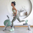 Máquina de remo con resistencia de aire autogenerada - Equipo de fitness cardiovascular para gimnasio en casa, entrenamiento de cuerpo completo