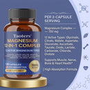 Instinct Blue – Magnesio Complejo 12 en 1 700mg | Alta Absorción | Músculo Sueño Nervios