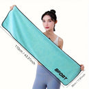 Toalla deportiva de fibra ultrafina para gimnasio, toalla de absorción de sudor para Yoga, toalla de secado rápido para ejercicio y playa, 30x110cm, 1 ud.
