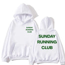 Instinct Blue – Sudadera Running Club Hombre Mujer | Fleece Oversize | Streetwear