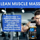 Instinct Blue – Creatina Monohidrato 3000mg Cápsulas | Vegana | Masa Muscular y Fat Loss
