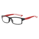 Gafas de lectura deportivas ultraligeras para hombre y mujer, lentes ópticas para presbicia, antiluz azul, visión lejana, dioptrías + 100 + 400