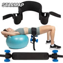 Cinturón de Ejercicio con Mancuernas para Hip Thrust, con Soporte de Peso para un Entrenamiento Efectivo de Glúteos y Cintura con Barra