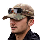 Gorra de béisbol de camuflaje Unisex para exteriores, gorra con protección solar transpirable para caza, senderismo, correr, pescar y acampar
