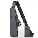 Instinct Blue – Bolso Pecho Hombre Outdoor | Ligero | Senderismo y Viaje Diario