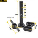 MKA GYMS-Equipos de entrenamiento con mango de Kettlebell, barra en T, mango de Kettlebell multifuncional, entrenamiento para realce, levantamiento de pesas en casa