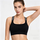 Instinct Blue – Top Deportivo Mujer Sin Costuras | Yoga y Fitness | Tirantes Anchos