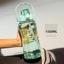 Instinct Blue – Botella Agua 2L con Pajita | Deporte y Outdoor | BPA Free