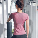 Instinct Blue – Camiseta Deportiva Mujer | Secado Rápido | Yoga y Running