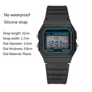 Reloj deportivo para Hombre, Reloj de pulsera cuadrado de acero inoxidable de lujo a la moda Led Digital, relojes electrónicos para mujer, Reloj para Hombre