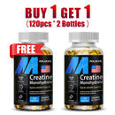 Instinct Blue – Creatina Monohidrato 3000mg Cápsulas | Vegana | Masa Muscular y Fat Loss