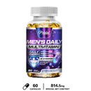 Suplemento multivitamínico para hombres: proporciona energía y resistencia apoya la salud y la vitalidad del corazón, del cerebro