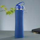 Instinct Blue – Botella Termós Acero 600ml con Pajita | Fitness y Ciclismo | Regalo