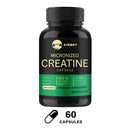 Instinct Blue – Creatina Monohidrato Cápsulas | Fuerza y Rendimiento | No-GMO Sin Gluten