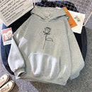 2024 Otoño Invierno sudaderas con capucha ropa deportiva mujer Sudadera con capucha pulóver sudadera elegante estampado de flores con mangas largas gruesas Tops sueltos