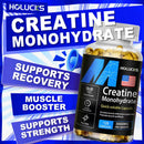 Instinct Blue – Creatina Monohidrato 3000mg Cápsulas | Vegana | Masa Muscular y Fat Loss