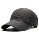 Sombrero para el sol para hombre al aire libre de secado rápido y transpirable para pescar en verano - Estilo gorra de béisbol