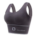 Instinct Blue – Top Deportivo Mujer Sin Aros | Espalda En U | Sujetador Exterior