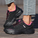 Instinct Blue – Botas Senderismo Mujer Malla | Negro y Rosa | Antideslizante Running