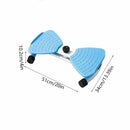 Instinct Blue – Tabla Giratoria Cintura con Bandas | Stepper Silencioso | Fitness Casa