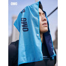 Toalla deportiva OMG, toalla para muñeca y sudor para gimnasio, toalla para correr para hombres y mujeres, toalla refrescante para muñeca y sudor de secado rápido