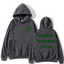 Instinct Blue – Sudadera Running Club Hombre Mujer | Fleece Oversize | Streetwear