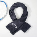 Toalla de gimnasio de secado rápido, Unisex, gris, alta absorción, estera deportiva para baloncesto, correr, entrenamientos físicos, rendimiento mejorado del sudor