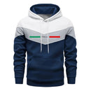 Instinct Blue – Sudadera Hombre Tricolor | Manga Larga | Otoño Invierno Deportivo