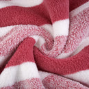 Toalla facial a rayas, absorbente y de secado rápido, súper suave, agradable para la piel, para el baño del hogar, 35x75cm, 1 Uds.