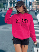 Instinct Blue – Sudadera con Capucha Mujer Y2K | Moda Streetwear | Pullover Rosa Casual