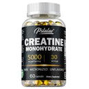 Instinct Blue – Creatina Monohidrato Cápsulas | Fuerza Muscular | Reduce Fatiga y Energía