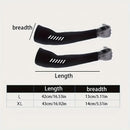 1 par de mangas deportivas ligeras y transpirables para hombre, tela de seda helada, absorbente del sudor para ciclismo, pesca, correr y hacer senderismo