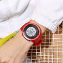 Reloj Digital deportivo para hombres, niños, reloj multifunción, cronógrafo luminoso, reloj deportivo a prueba de sudor, reloj de pulsera electrónico