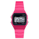 Relojes Deportivos LED Digitales para Hombres, Mujeres y Niños, Reloj Electrónico Infantil con Esfera Cuadrada Pequeña, Correa de Silicona Informal, Reloj para Hombre
