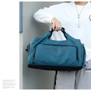 Instinct Blue – Bolsa Gym Hombre Fitness | Impermeable | Bolsillo Zapatillas y Viaje