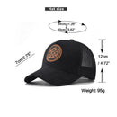 Gorra de béisbol de malla de verano para hombres y mujeres, gorra Snapback con parche de letras ENJOY LIFE, gorras de camionero de Hip Hop de calle Unisex transpirables informales