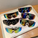 Gafas deportivas para esquiar, gafas de sol para ciclismo, gafas de sol para exteriores para mujeres y hombres, gafas de sol de marca populares Punk para esquiar, gafas a prueba de viento