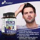 Suplemento multivitamínico multimineral para hombres Vitamina ABCDEK Magnesio Calcio Zinc para reponer energía y promover la salud general