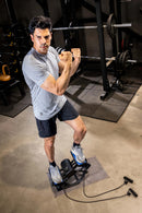 Instinct Blue – Mini Stepper Cardio ABS y Acero | Escaladora Casa | Fitness Compacto