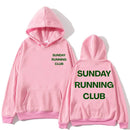 Instinct Blue – Sudadera Running Club Hombre Mujer | Fleece Oversize | Streetwear