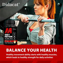 Concentrado de proteínas de suero Didacat, con proteínas de 5000 mg, sin gluten y sin OGM, aumenta la inmunidad y apoya la recuperación post-exercice