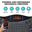 Instinct Blue – Plataforma Vibratoria Bluetooth | Velocidad Ajustable | Cardio Cuerpo Completo