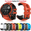 Para Garmin Instinct 2X bandas solares para reloj inteligente correa de silicona para reloj pulsera pulseras de repuesto
