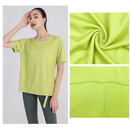 Instinct Blue – Blusa Deportiva Mujer | Manga Corta | Fitness y Entrenamiento