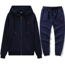 Sudaderas Clásicas y Pantalones Deportivos para Hombre para Otoño e Invierno, Ideales para Fitness Informal, Conjuntos Deportivos Cálidos y Casuales en A